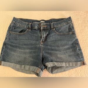 OLD NAVY women’s jean shorts, size 12